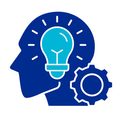 Innovative Mindset  Icon Element For Design