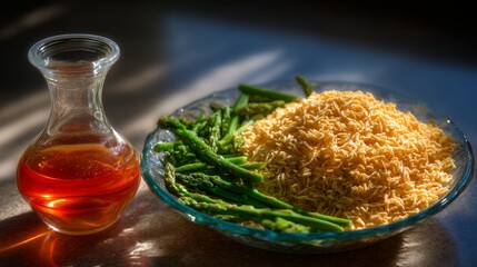 Quick & Tasty: Instant Curry Mix Demo with Plated Meal & Instructions under Warm Studio Lighting