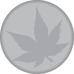 단풍 원형 배경