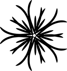 black and white tattoo