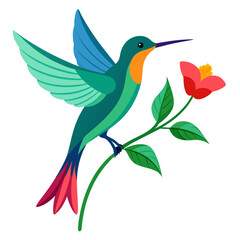 vector illustration of a bird