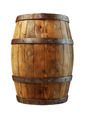 Fototapeta premium Wooden barrel, aged and robust