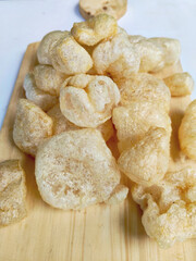 Crunchy Savory Beef Skin Crackers Snack