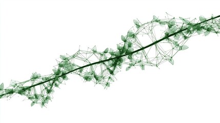 Nature abstract composition organic patterns digital art minimalist