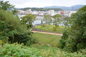 人吉城の風景（熊本県）