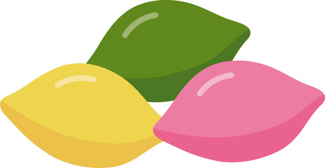 추석 송편 일러스트