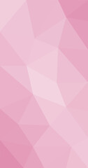 Fototapeta premium Abstract pink low polygonal vertical background Triangular design