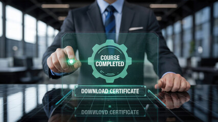 Achieve learning success, download your digital certificate with a single touch today