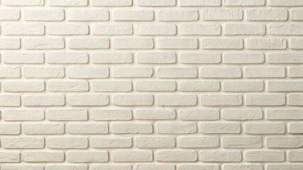 Fototapeta premium Cream colored brick wall texture for modern interior design and decorative backgrounds