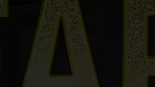 Vande Mataram Indian Independence day text with golden glitters animation video