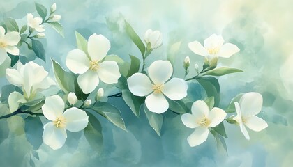 Fototapeta premium ultra detailed watercolor artwork of lotus flowers with rich crimson petals layered in multiple folds