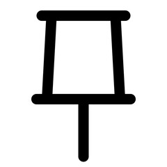 Fototapeta premium Pin Marker Symbol