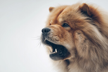 Chow Chow, dog, pomeranian, pet, animal, puppy, cute, spitz, portrait, brown, canine, white, breed, isolated, mammal, fluffy, small, fur, animals, pets, domestic, pom, adorable, tongue, purebred,