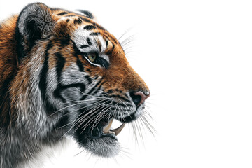 Fototapeta premium tiger, cat, animal, wildlife, wild, feline, predator, zoo, nature, mammal, stripes, carnivore, siberian, big, head, fur, bengal, dangerous, danger, wildcat, striped, safari, eyes, hunter, tigers