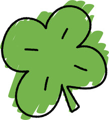 네잎클로버 행운 일러스트