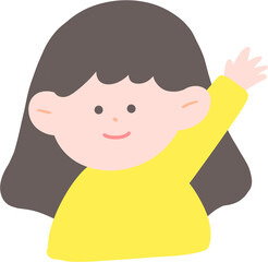 귀여운 어린이 일러스트