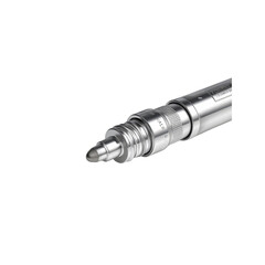 Close-up of Precision Engineered Metal Component with Detailed Texture