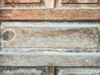 Rustic brown weathered wood background with natural grain and texture