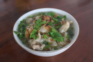Delicious Indonesian Oxtail Soup (Sop Buntut) with Celery and Fried Shallots