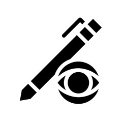 pen glyph icon