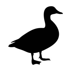 Download high resolution black duck silhouette vector image for free commercial use design asset