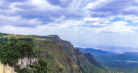 Malaso World End Viewpoint Samburu County Great Rift Valley Wheat Farm Landscapes Panoramic Scenic Views Kenya East Africa Fields Meadows Vegetations Travels Documentary Explore Dramatic Clouds Magica