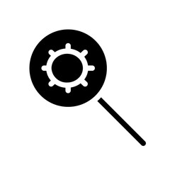 cogwheel glyph icon