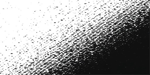 Abstract black and white background with water drops on a textured glass surface