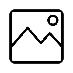 picture line icon