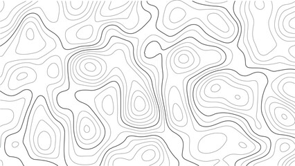 Fototapeta premium Topography grid design with natural terrain contour lines and abstract elevation texture in clean vector format for map-based backgrounds