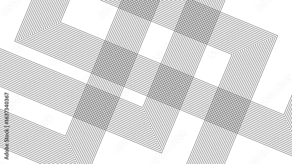Wall mural vector illustration of the gray pattern of lines abstract background. abstract white and grey backgr