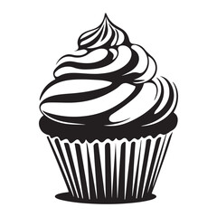 cupcake silhouette