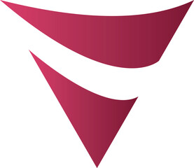 Modern Minimalist Letter V Logo