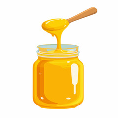 Honey vector diagram, exquisite vector diagram
