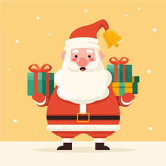 Santa Claus, exquisite vector graphics