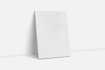 Canvas On The Wall Mockup