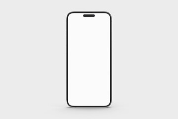 Smartphone 14 Mockup Isolated Background