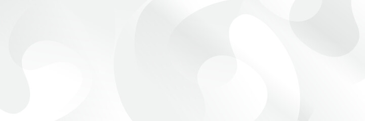 Abstract pattern white geometric banner design background.