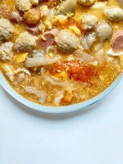 Spicy and Savory Indonesian Seblak Dish