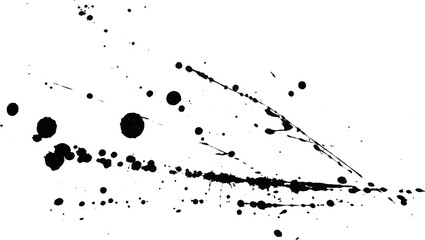 black ink splat