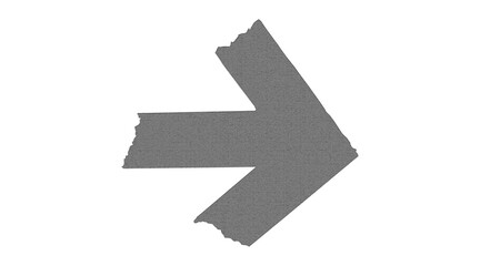 Obraz premium grey effect Adhesive Torn Objects