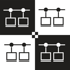 set of business icons