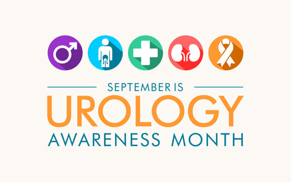 September is Urology Awareness Month vector illustration. Urology awareness month is observed every year on September.Holiday concept. background. Great for banners, posters, cards and social media. - Powered by Adobe