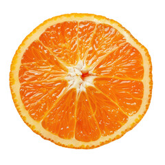 Close-up citrus slice, vibrant orange (45)