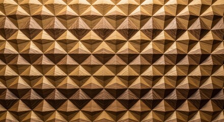 3d Wooden Geometric Wall Panel Texture