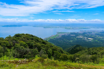 蓬莱山の風景