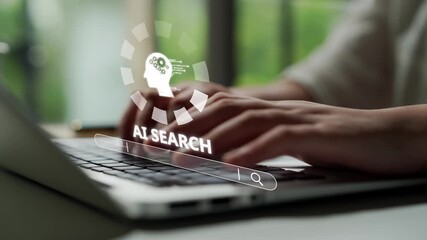 AI search engine systems enhance SEO data access. Intelligent search engines powered by AI improve search results. AI-driven search tools help process and retrieve relevant AI information. Muxer - Powered by Adobe