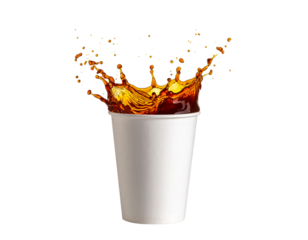 Coffee splash drink beverage liquid cup caffeine