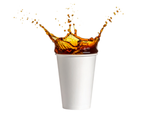 Coffee splash cup drink beverage liquid caffeine