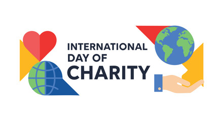 International Day of Charity Banner Global Helping Hands